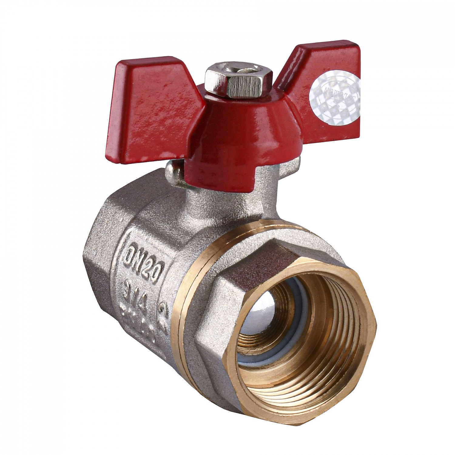 Кран кульовий прямий SOLOMON 3/4″ ВВ КБ PN40 B1007 в інтернет-магазині Yago