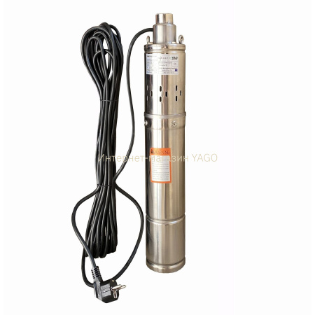 Насос свердловинний шнековий VOLKS pumpe 3,5 QGD 1-50-0,37кВт 3,5 дюйми + кабель 15м в інтернет-магазині Yago