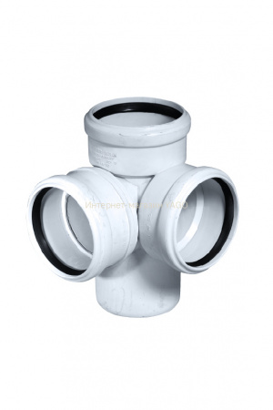 Хрестовина PPR каналізаційна Ostendorf Skolan 110, 87°, двоплощинна в інтернет-магазині Yago