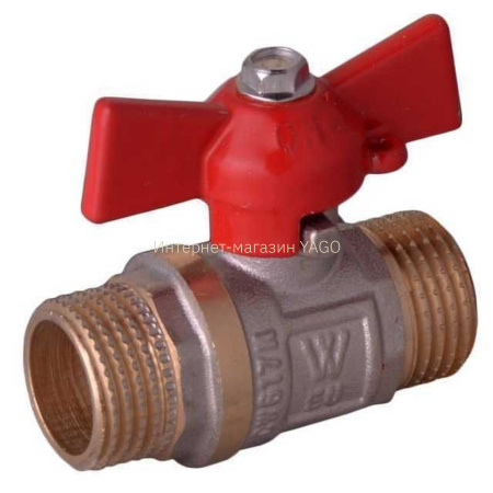 Кран кульовий прямий WATER VALVE 1/2″ ЗЗ КБ NV-V Q022 в інтернет-магазині Yago
