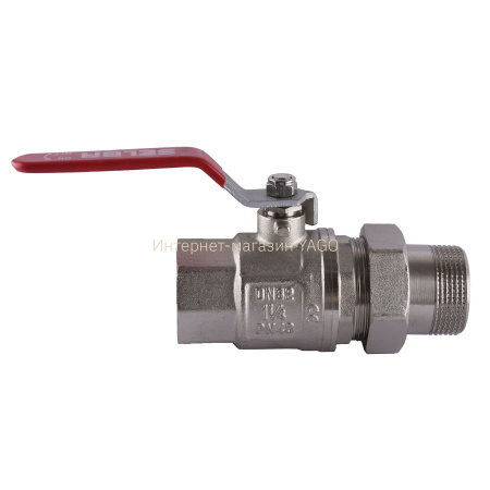 Кран кульовий прямий з американкою SELBA 1 1/4″ КР SL1509 в інтернет-магазині Yago