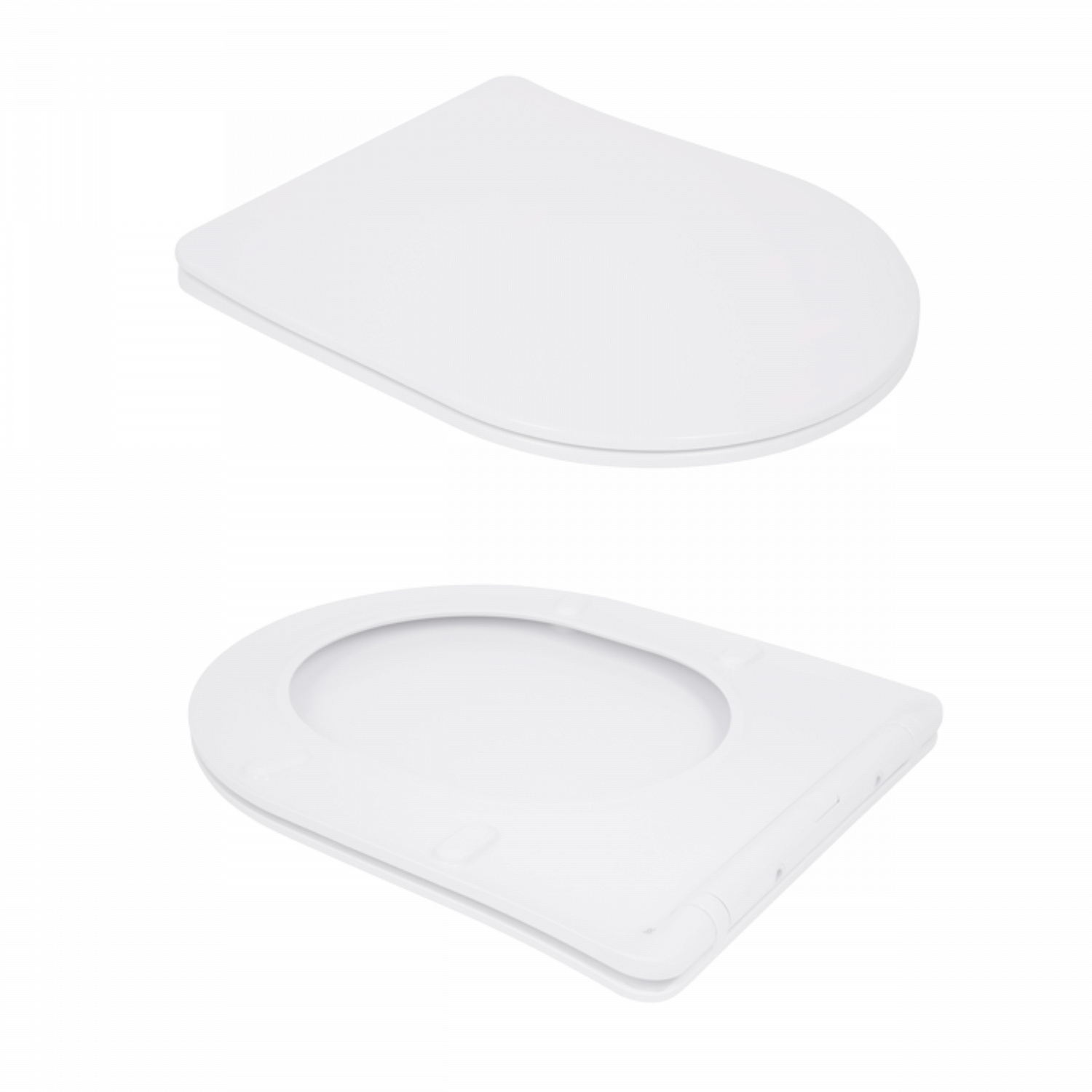 Унітаз підвісний Qtap Swan безободковий Ultra Quiet з сидінням Soft-close QT16335179W