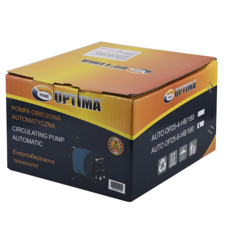 Насос циркуляційний енергоощадний  Optima PRIME OP25-60AUTO 180мм + гайки в інтернет-магазині Yago