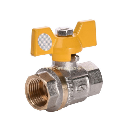 Кран кульовий прямий SOLOMON  1/2″ ВВ ЖБ PN40 B1007 в інтернет-магазині Yago