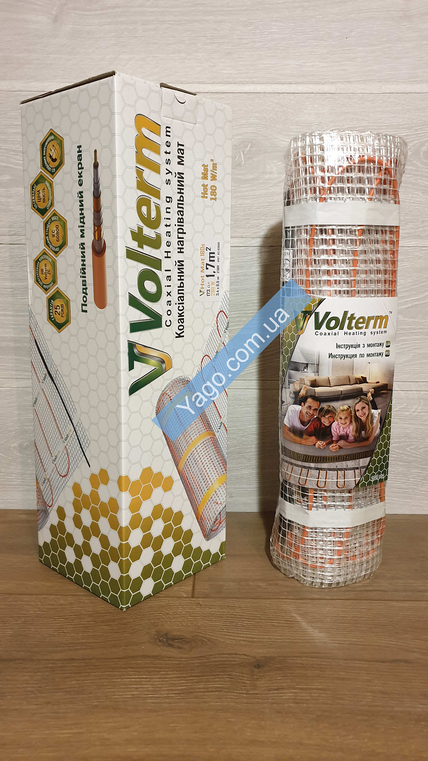 Нагрівальний мат Volterm -1,7 m²/280W