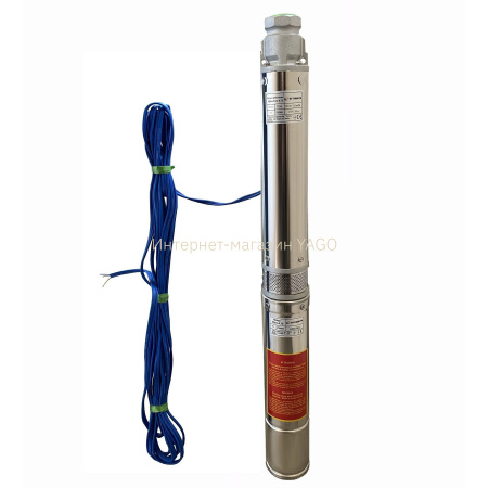 Насос свердловиний з підвищеною стійкістю до піску  OPTIMA PM 4QJm4/11 0,75 кВт 81м + 15 м кабель в інтернет-магазині Yago