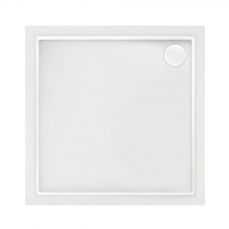 Набір Qtap душова кабіна Taurus CRM1011SC6 Clear 100х100 см + піддон Tern 301112