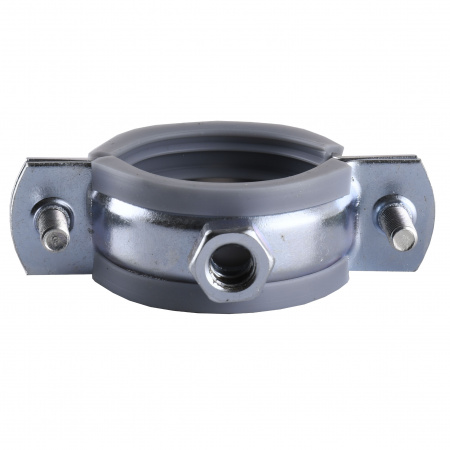 Хомут в зборi CR   1″ (32-37мм) з гвинтом-шурупом 8*80 та дюбелем в уп., сірий в інтернет-магазині Yago