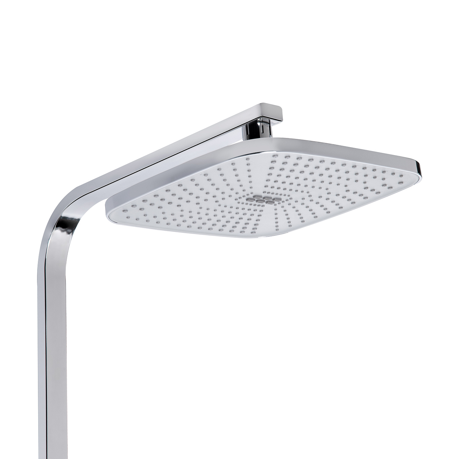 Душова система універсальна Lidz Dozorca 1030 на три споживача (з виливом) (k35) LDDOZ1030CRM45407 Chrome