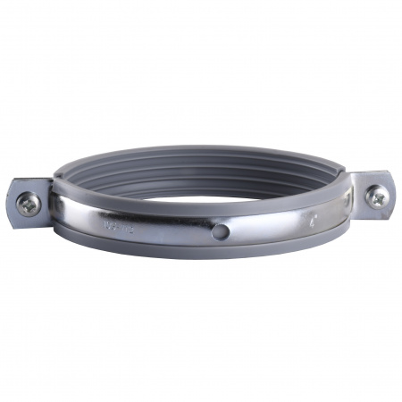 Хомут в зборi CR 4″ (105-112мм) з гвинтом-шурупом 8*100 та дюбелем в уп., сірий в інтернет-магазині Yago