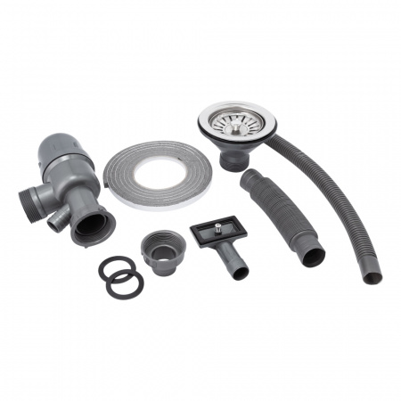 Кухонна мийка Lidz 6050-L 0,6 мм Satin (LIDZ6050L06SAT)