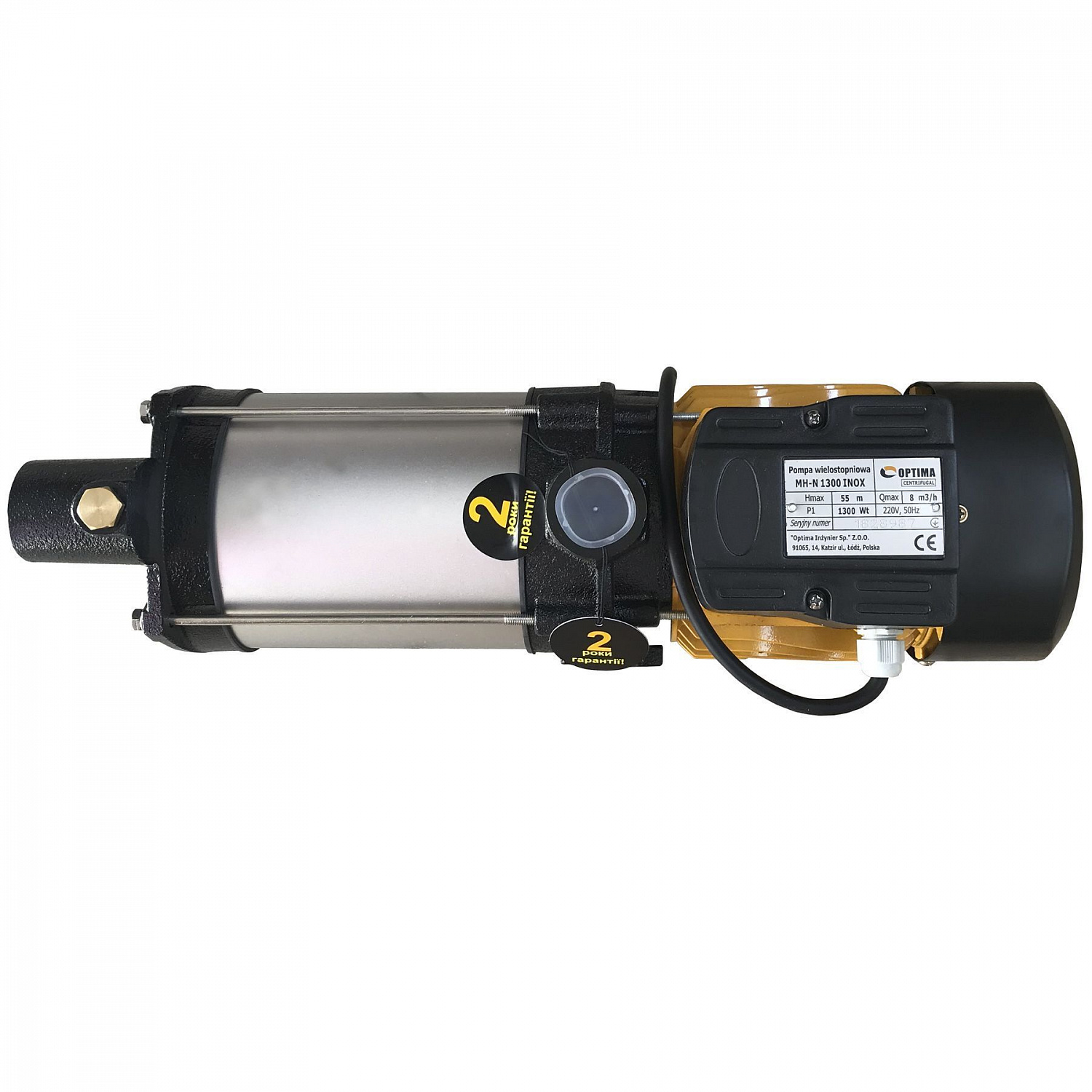 Насос відцентровий багатоступінчастий Optima MH-N 1300INOX 1,3кВт нерж, колеса в інтернет-магазині Yago
