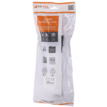 Клапан заповнення K.K.POL ZND/110- 1/2″ МО, нижн. латунь