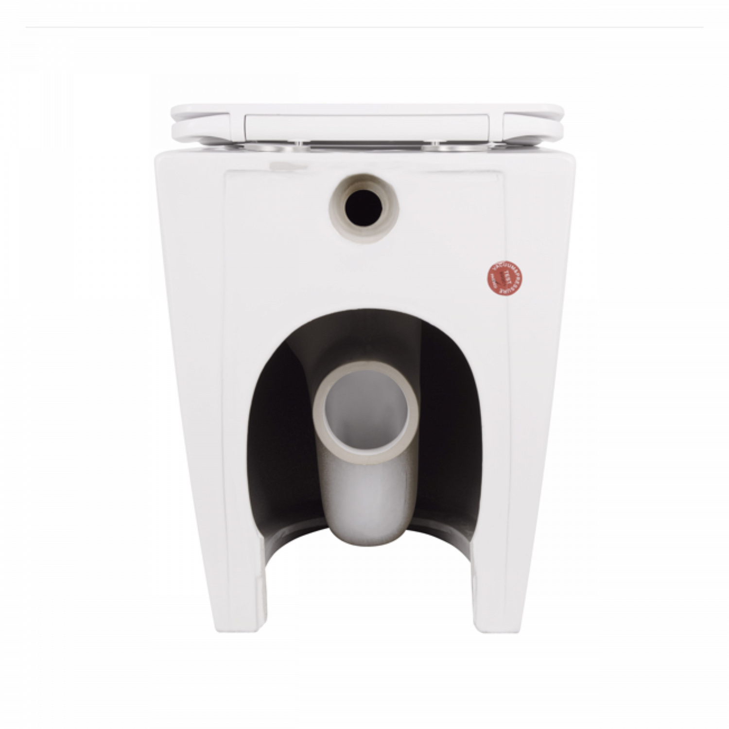 Унітаз підвісний Qtap Robin Ultra Quiet безобідковий з сідінням Soft-close 520x365x365 мм WHITE