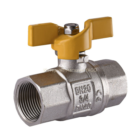 Кран кульовий прямий SELBA 3/4″ ВВ ЖБ SL1507 в інтернет-магазині Yago
