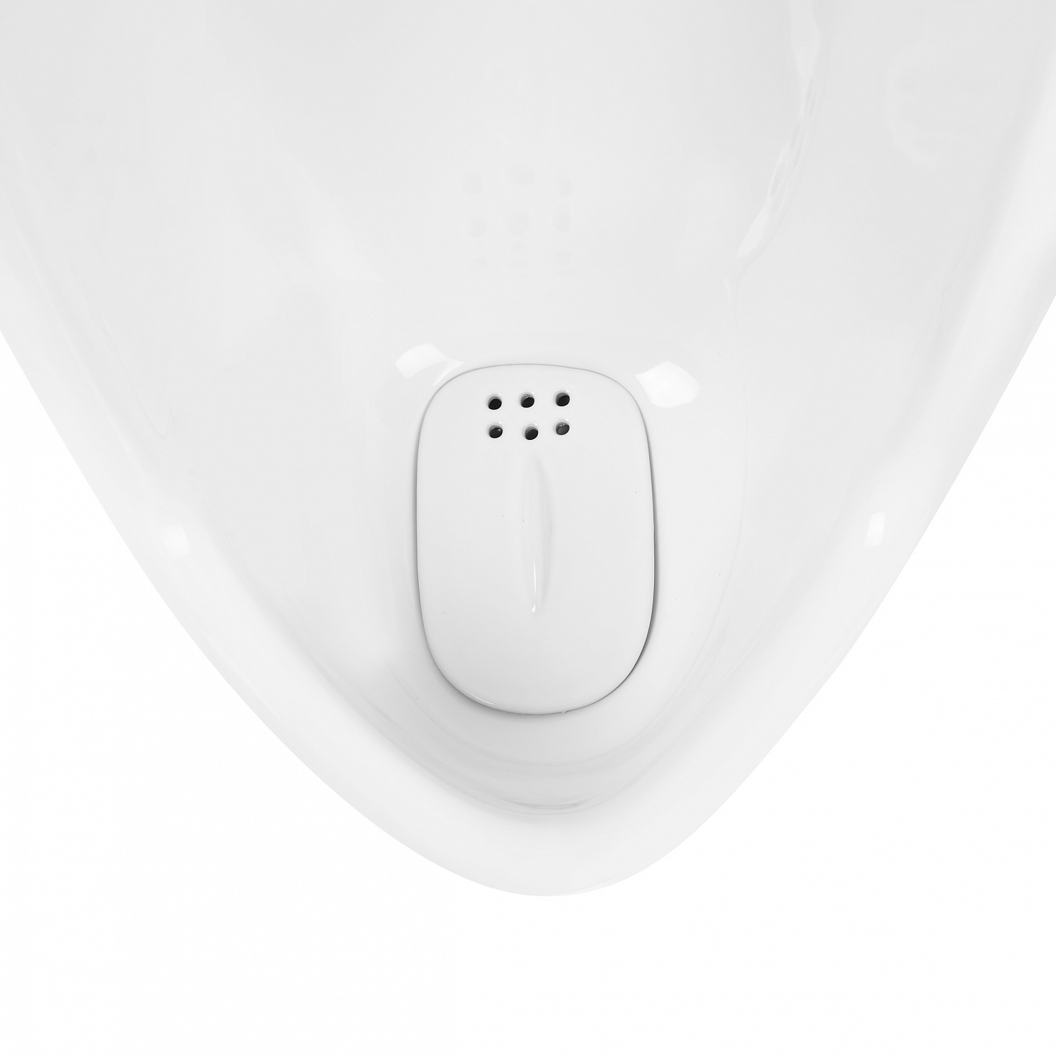 Пісуар підлоговий Qtap Scorpio з ІЧ-датчиком автоматичного змиву DC 420х350х960 White QT1488U960A01DCW