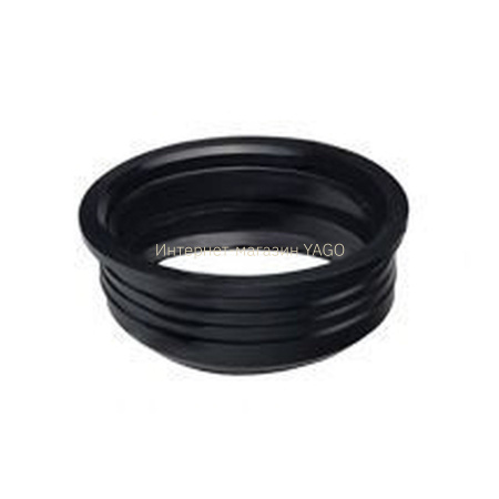 Редукція гумова 124/110 (чорна) в інтернет-магазині Yago