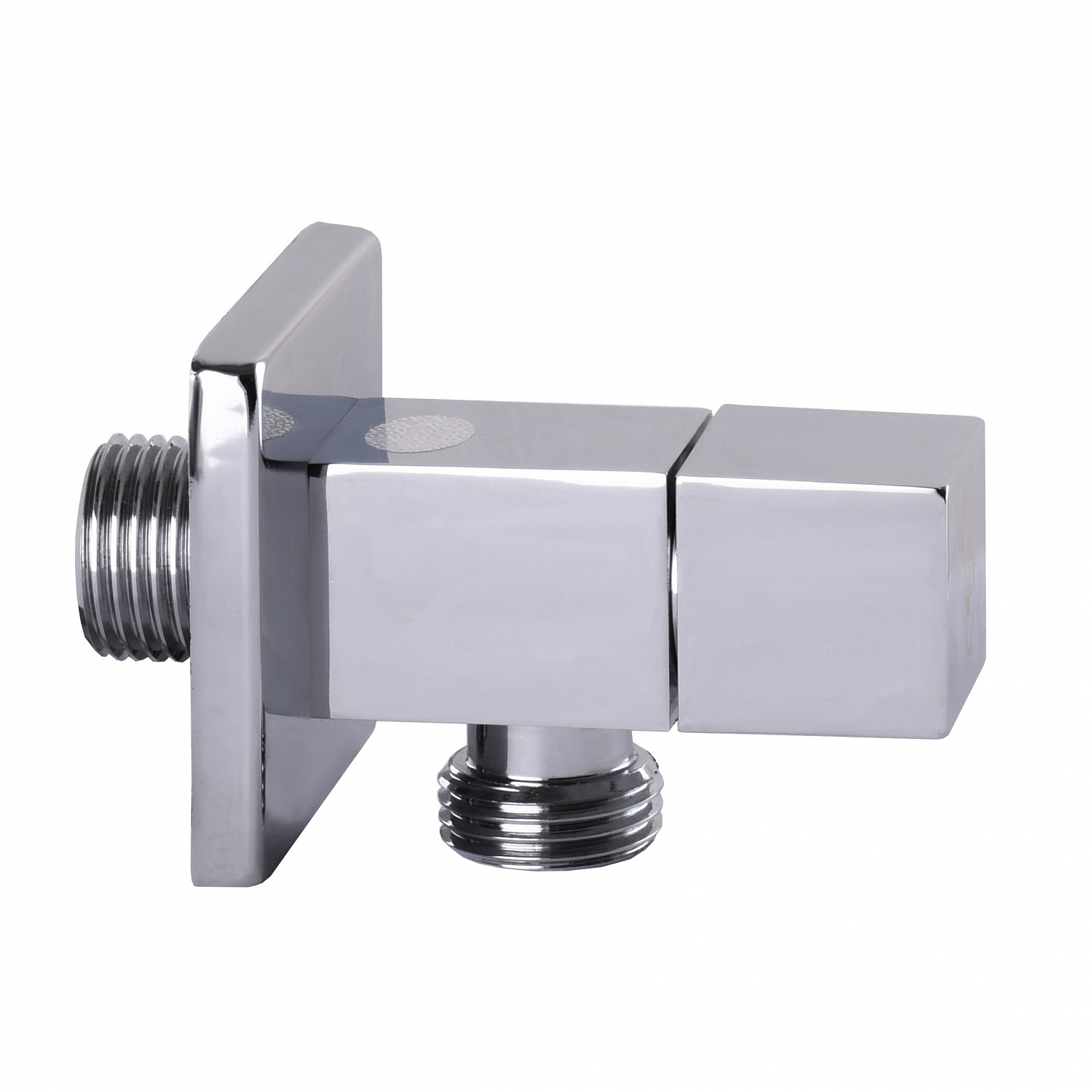 Кран напівобертовий кутовий SOLOMON 1/2″х1/2″ CUBE 7078 в інтернет-магазині Yago