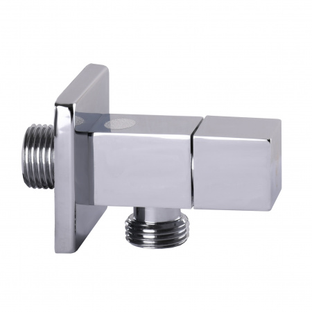 Кран напівобертовий кутовий SOLOMON 1/2″х1/2″ CUBE 7078 в інтернет-магазині Yago