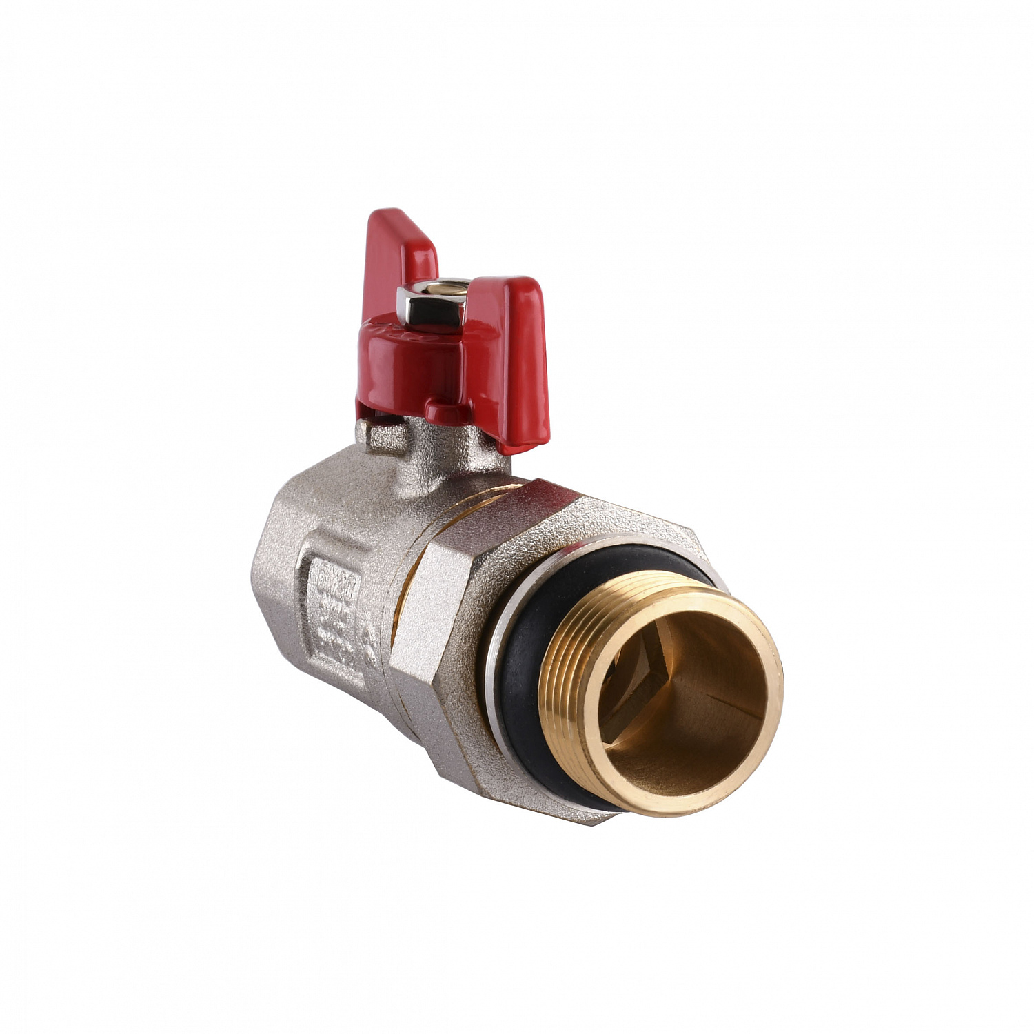 Кран кульовий прямий з американкою WATERVALVE Q003  NV-V343 3/4″ ЗB в інтернет-магазині Yago