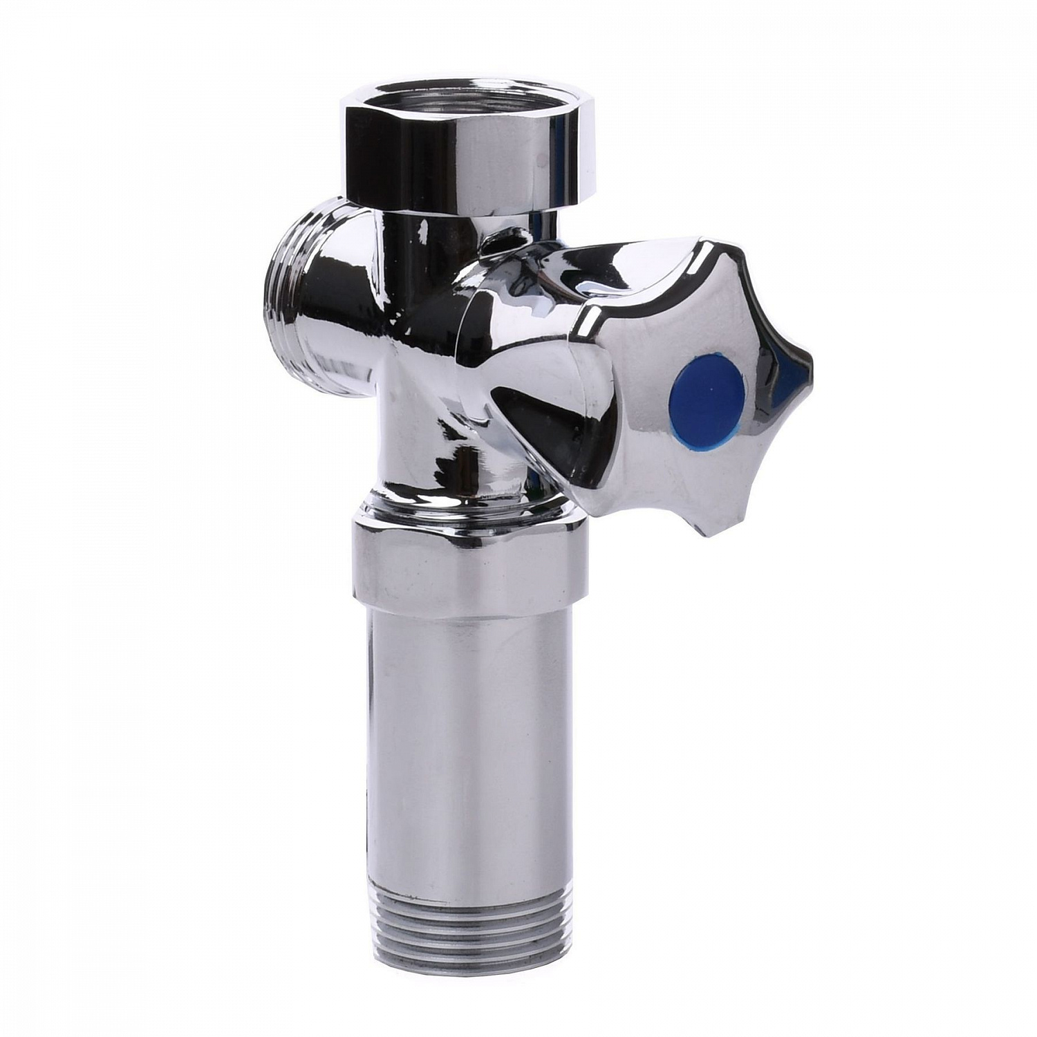 Кран вентильний для пральної машини Q PROFESSIONAL 3/4″x3/4″x3/4″ з подовжувачем NV-QP170 в інтернет-магазині Yago