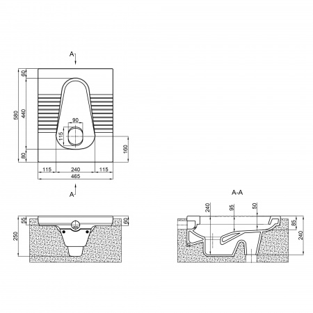 Чаша Генуя Qtap Kalao 525х470х24 White QT0823HD5LW