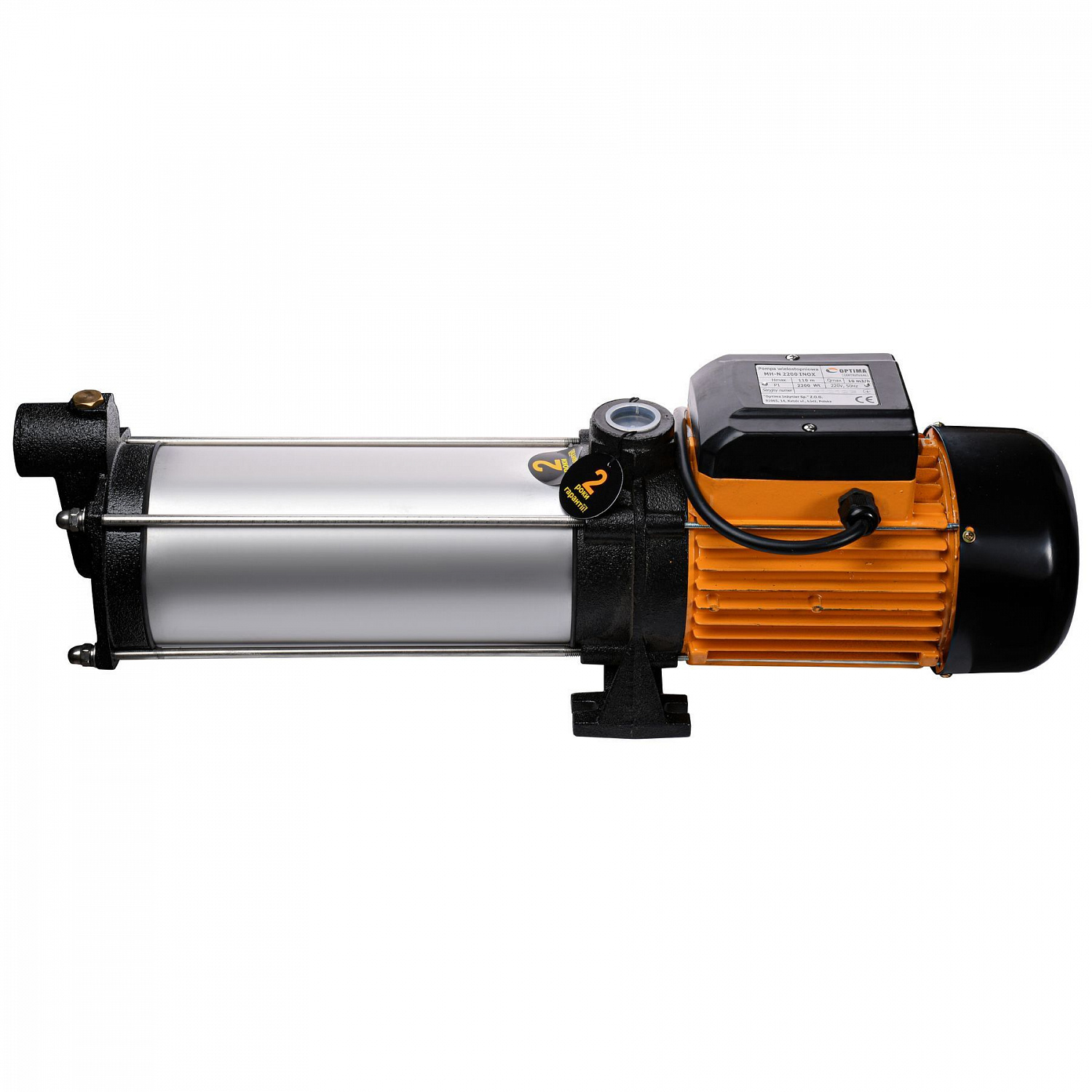 Насос відцентровий багатоступінчастий Optima MH-N 2200INOX 2,2 кВт нерж, колеса в інтернет-магазині Yago