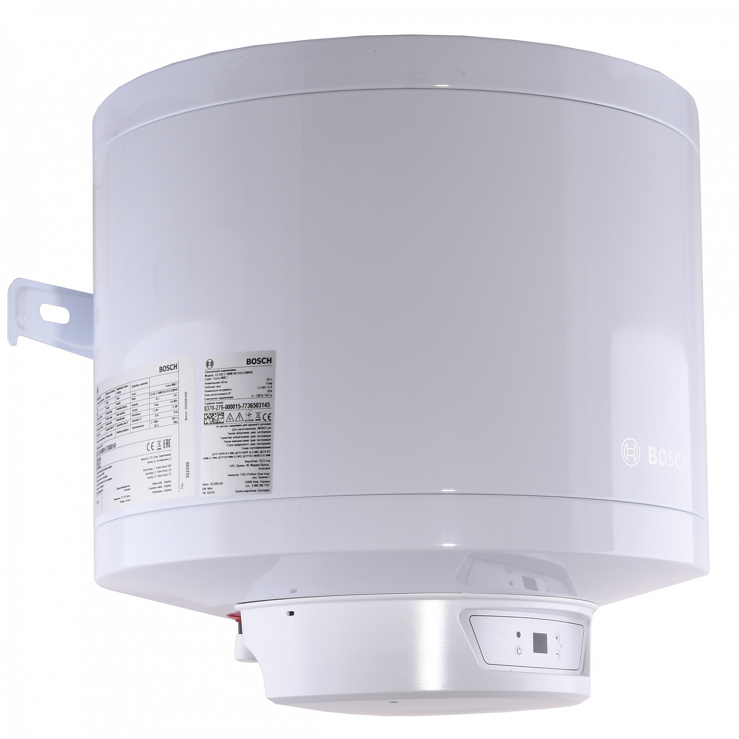 Водонагрівач Bosch Tronic 8000 T ES 035-5 1200W сухий ТЕН, електронне керування в інтернет-магазині Yago