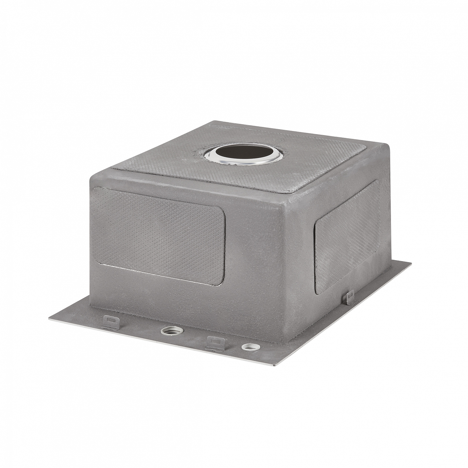 Мийка для кухні інтегрована Lidz Handmade H4050 (LDH4050BRU39258) Brushed Steel 3,0/1,0 мм