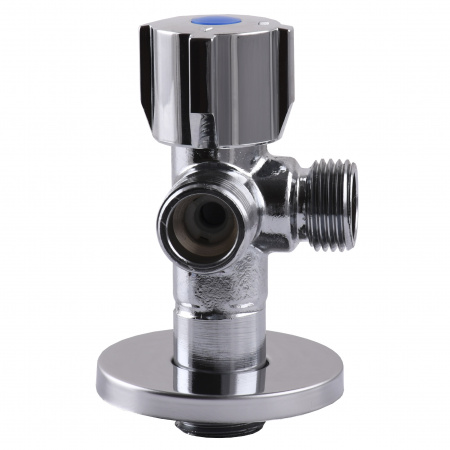 Кран кульовий кутовий подвійний SELBA 1/2″х 1/2″х1/2″ DOUBLE (SL1588) в інтернет-магазині Yago