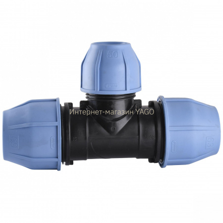 Трійник редукційний ПНД Vsplast 63*50*63  3004 в інтернет-магазині Yago