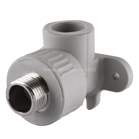 Кутник 90 настінний Vsplast PPR  ф20х1/2 зв** 1012 в інтернет-магазині Yago