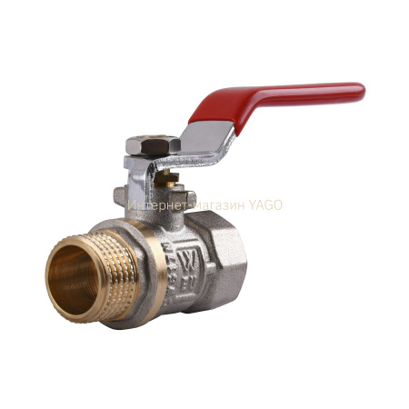 Кран кульовий прямий WATER VALVE 1/2″ ЗВ КР NV-V Q002 в інтернет-магазині Yago