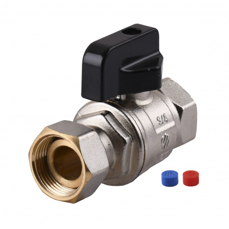 Кран кульовий для котла  3/4″  ARCO 150854 прямий з накидною гайкою в інтернет-магазині Yago