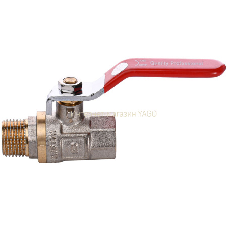 Кран кульовий прямий Q PROFESSIONAL    1/2″ ЗВ КР PN40 QP152 в інтернет-магазині Yago