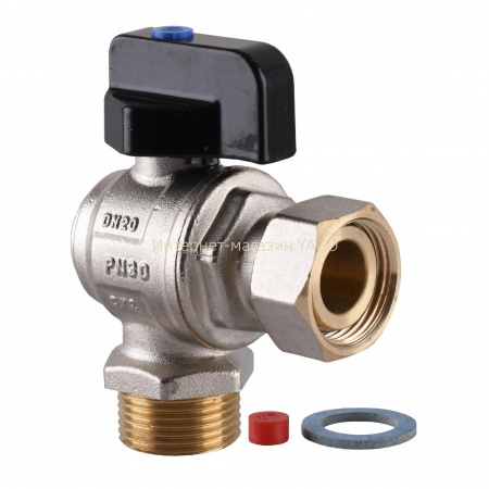 Кран кульовий котловий кутовий з накидною гайкою ARCO 3/4″ 150814 в інтернет-магазині Yago