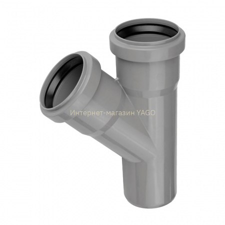 Трійник PPR каналізаційний Ostendorf HT-Safe 50, 67° в інтернет-магазині Yago