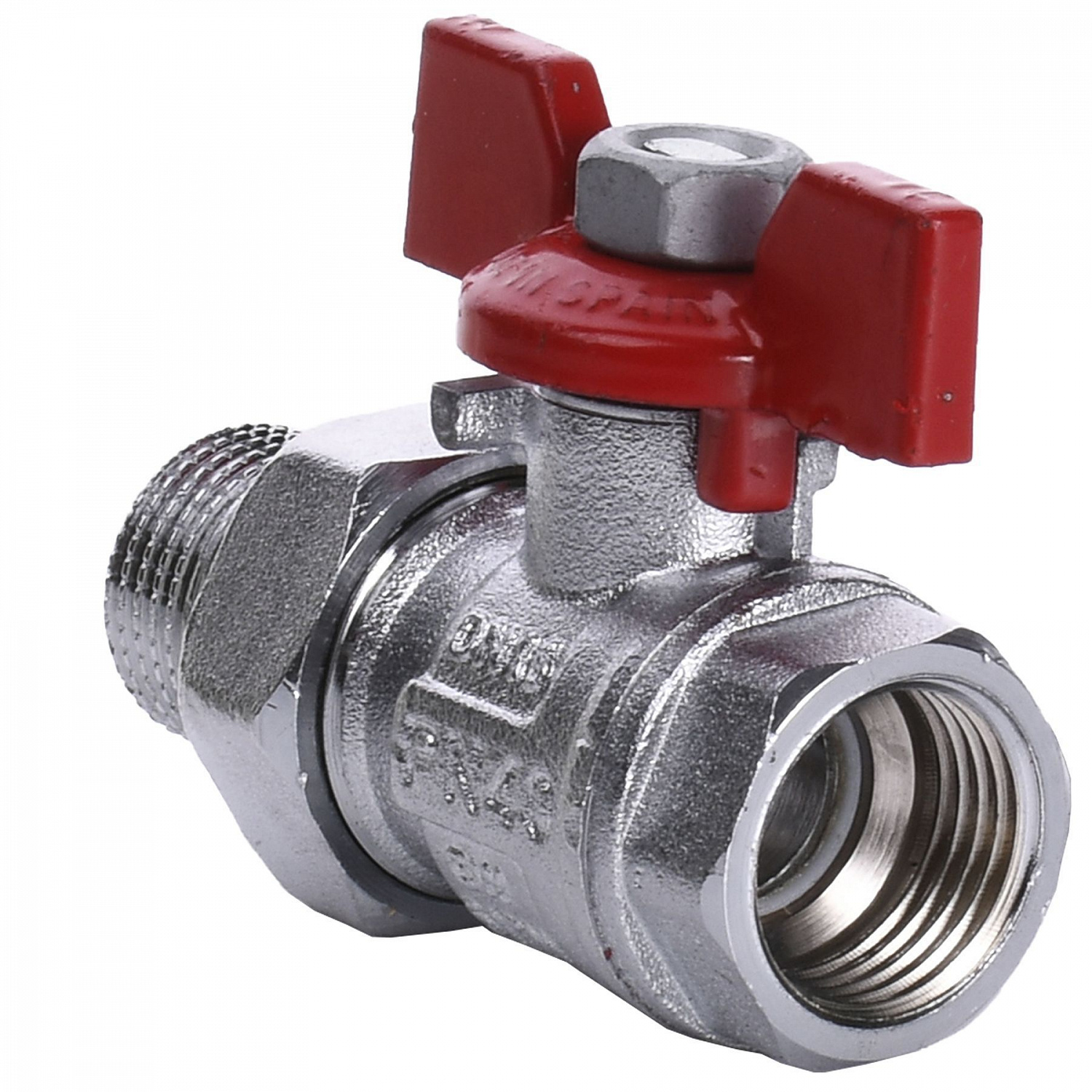 Кран кульовий прямий з американкою ARCO 1/2″ TURIA 0117208 в інтернет-магазині Yago