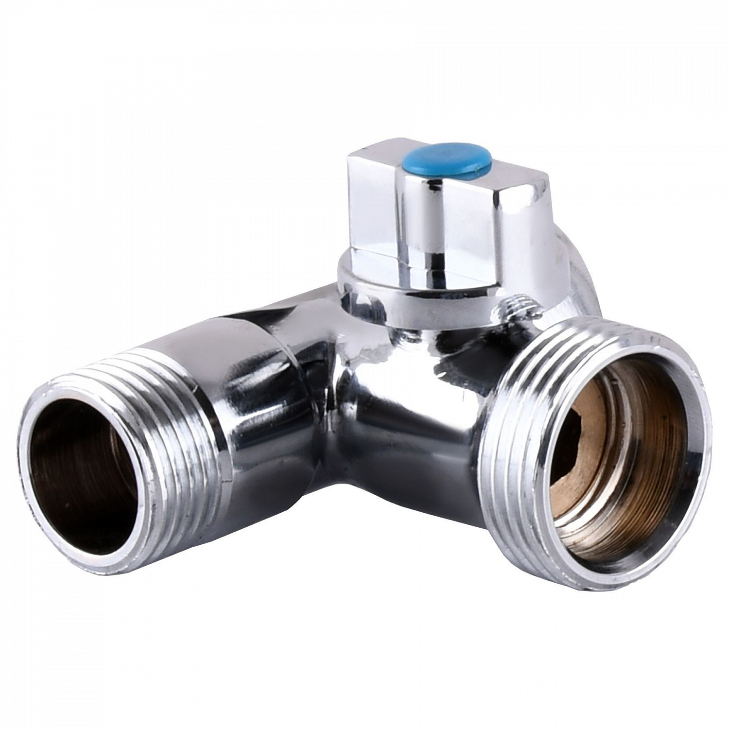 Кран кульовий для пральної машини SOLOMON 1/2″х3/4″х1/2″ A7053 в інтернет-магазині Yago