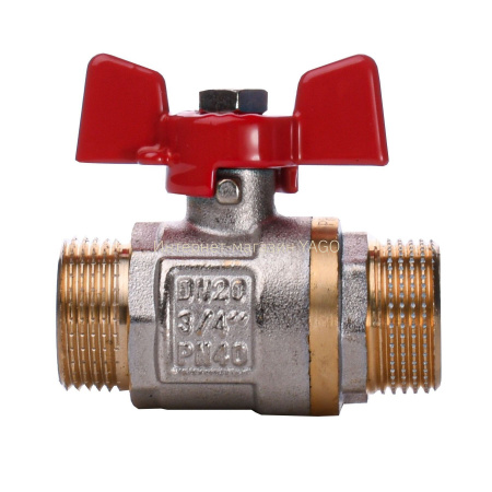 Кран кульовий прямий Q PROFESSIONAL  3/4″ ЗЗ КБ PN40 Q153 в інтернет-магазині Yago