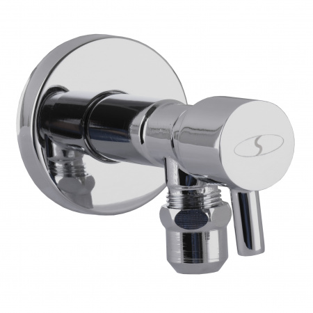 Кран напівобертовий кутовий з цангою SOLOMON 1/2″х 3/8″ Lazer 7076 в інтернет-магазині Yago