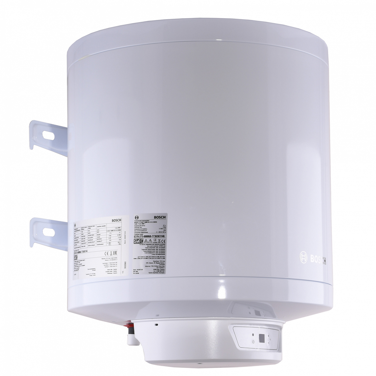 Водонагрівач Bosch Tronic 8000 T ES 050-5 1600W сухий ТЕН, електронне керування в інтернет-магазині Yago