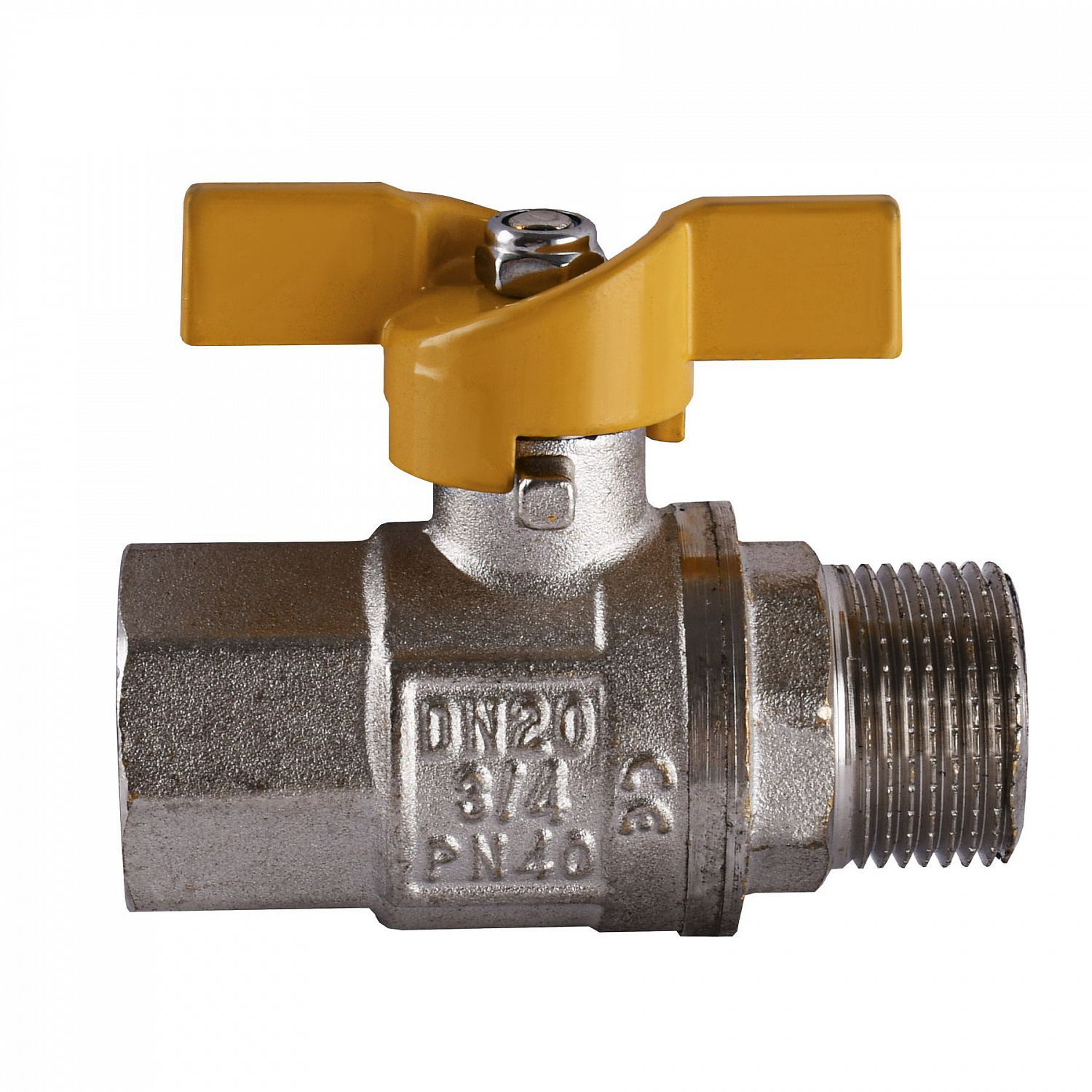 Кран кульовий прямий SELBA 3/4″ ЗВ ЖБ SL1508 в інтернет-магазині Yago