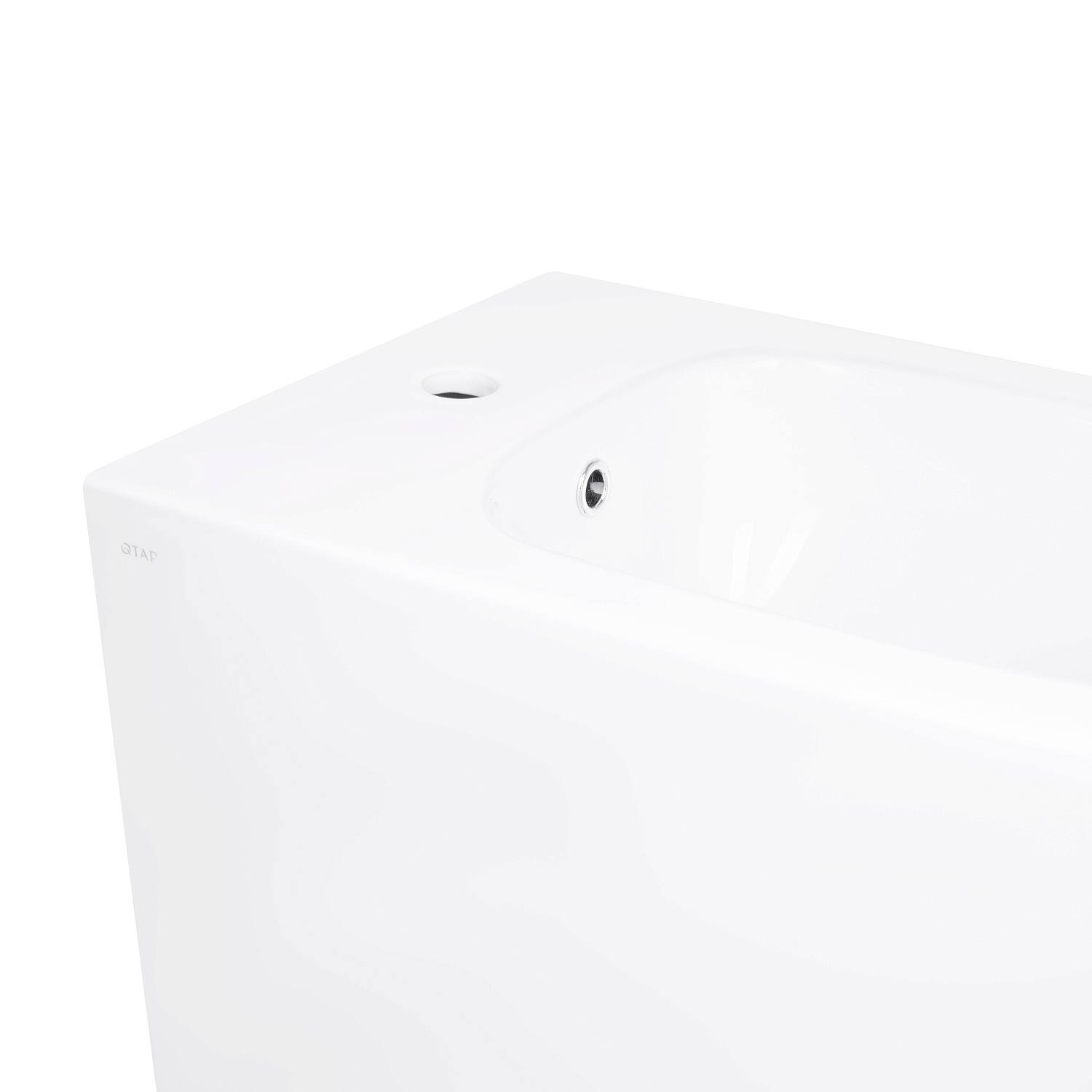 Біде підлогове Qtap Stork/Swan 560х360х410 White QT15443378W