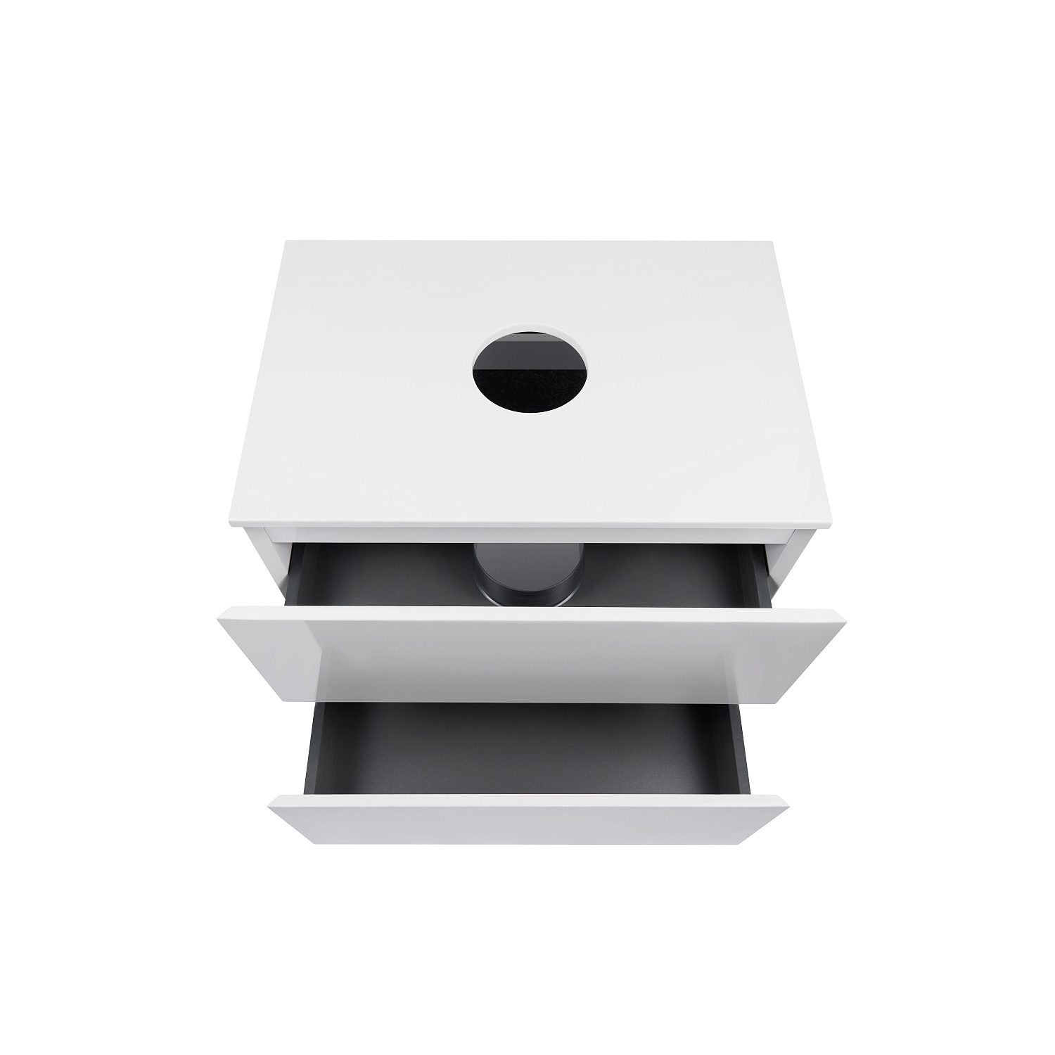 Тумба підлогова Qtap Tern 700х616х469 White зі стільницею QT1780TNL701W