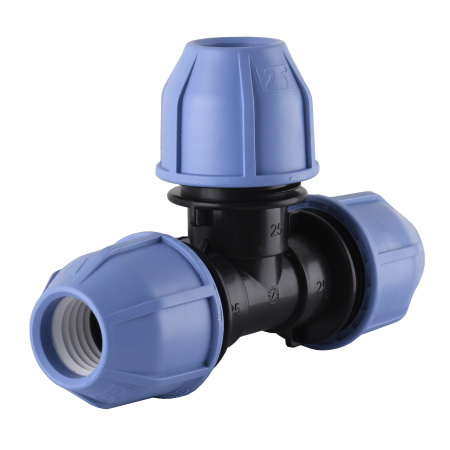 Трійник ПНД Vsplast  25*25*25 ** 3001 в інтернет-магазині Yago