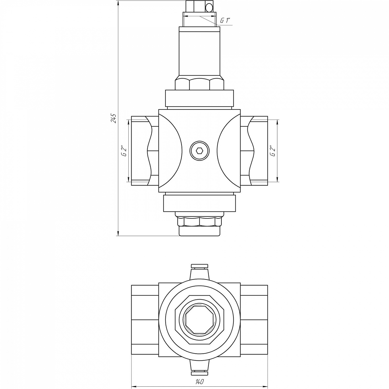 Редуктор ITAP 2″ RINOX 197/143 в інтернет-магазині Yago