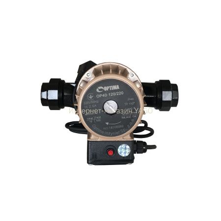 Насос циркуляційний Optima OP40-120 220мм + гайки + кабель з вилкою в інтернет-магазині Yago