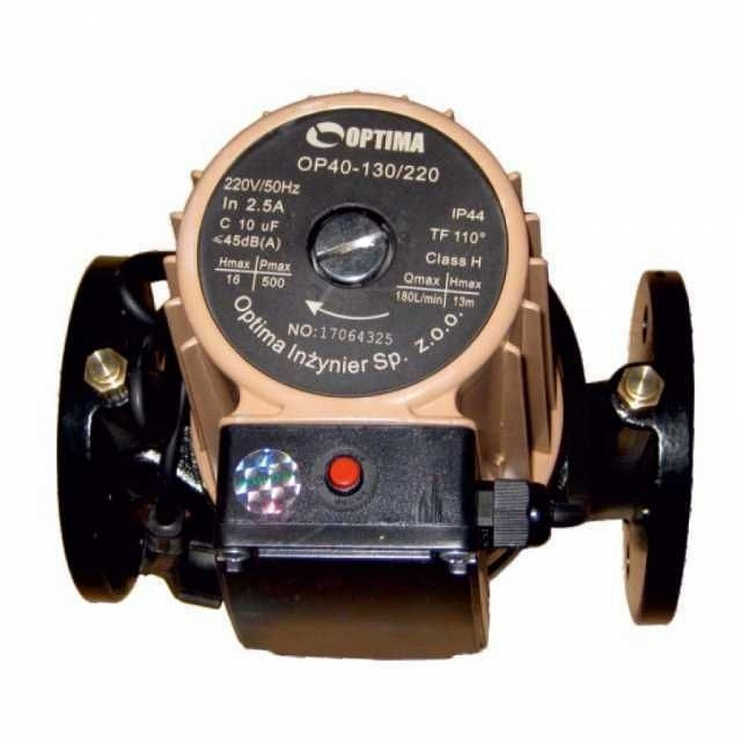 Насос циркуляційний фланцевий Optima OP40-130 220мм + кабель з вилкою в інтернет-магазині Yago