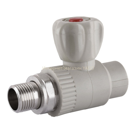 Кран радіаторний прямий Vsplast PPR ф20x1/2″ 2025 в інтернет-магазині Yago